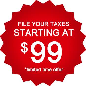 Special Offer Tax Preparation Starting at $99